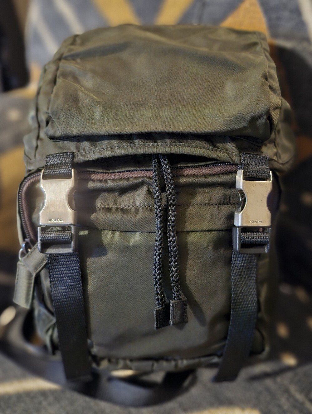 Sale🤯 PRADA Mini Archival 1998 PRADA Tessuto Montagna Backpack-Ebano Near MINT - Picture 11 of 11
